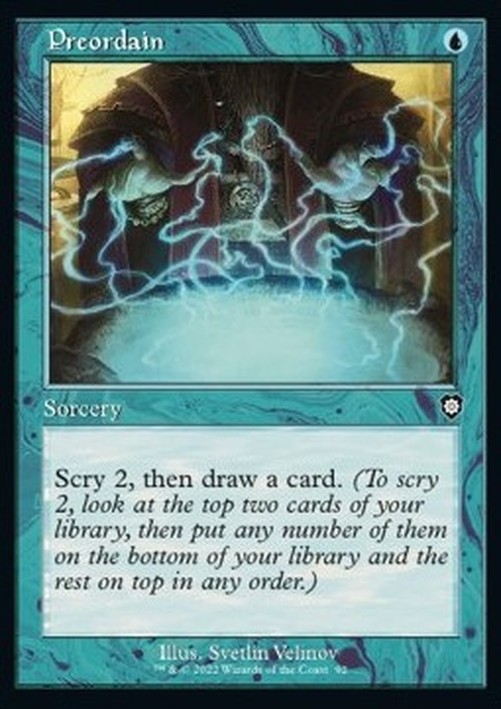 Magic: The Gathering Preordain