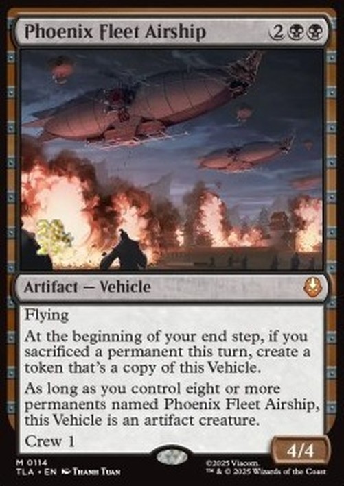 Magic: The Gathering Phoenix Fleet Airship