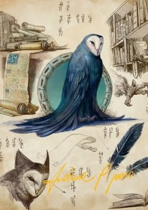 Magic: The Gathering Art Series: Wan Shi Tong, Librarian