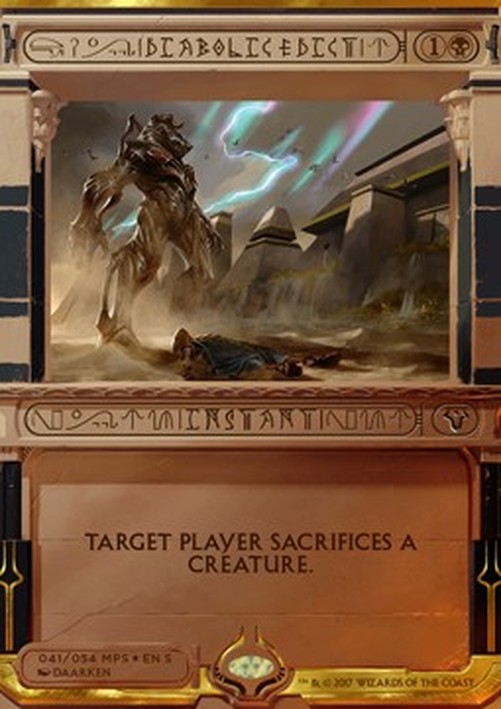 Magic: The Gathering Diabolic Edict