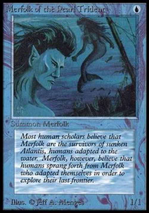 Magic: The Gathering Merfolk of the Pearl Trident