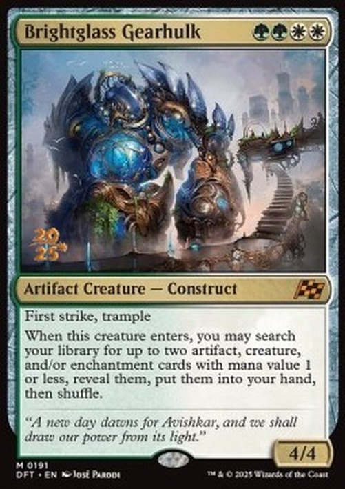 Magic: The Gathering Brightglass Gearhulk