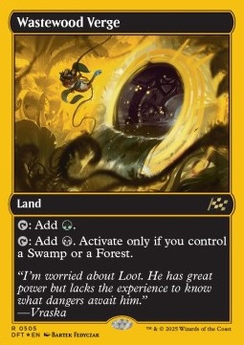 Magic: The Gathering Wastewood Verge