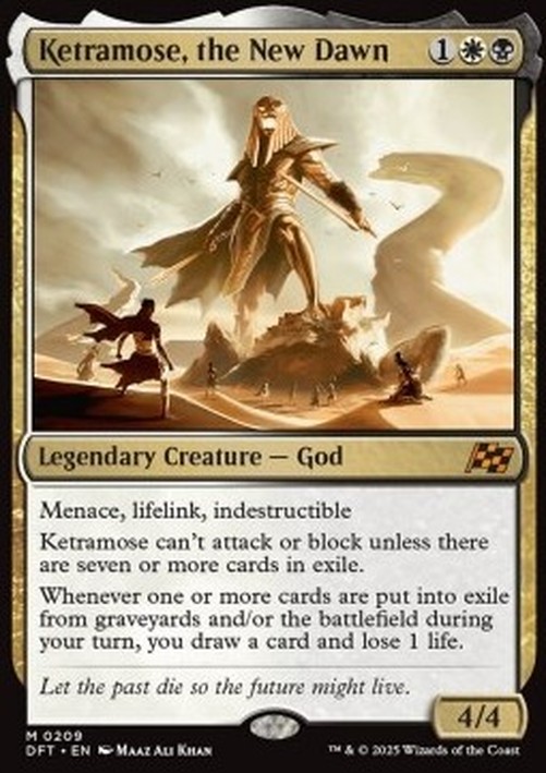 Magic: The Gathering Ketramose, the New Dawn
