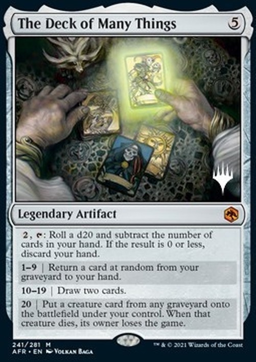 Magic: The Gathering The Deck of Many Things