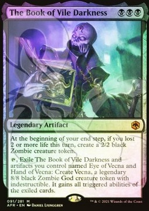 Magic: The Gathering The Book of Vile Darkness