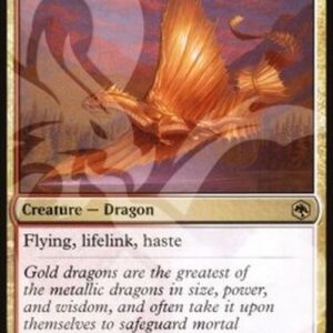 Magic: The Gathering Adult Gold Dragon