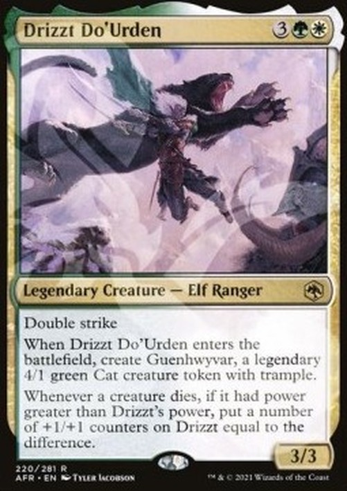 Magic: The Gathering Drizzt DoUrden