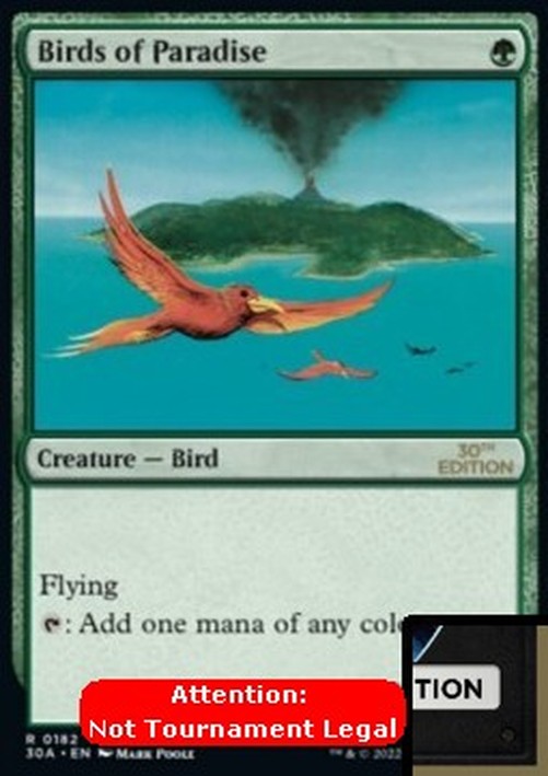 Magic: The Gathering Birds of Paradise
