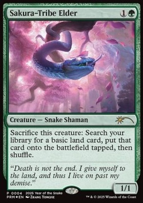 Magic: The Gathering Sakura-Tribe Elder