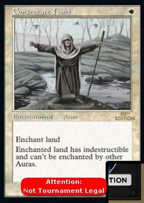 Magic: The Gathering Consecrate Land