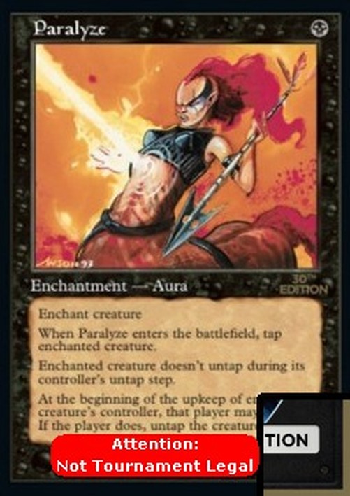Magic: The Gathering Paralyze
