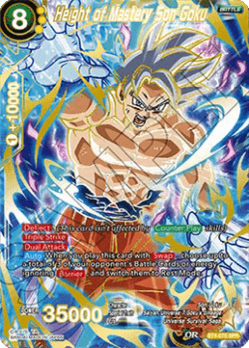 Dragon Ball Super Height of Mastery Son Goku