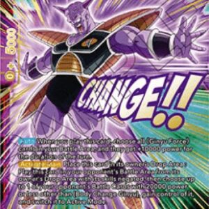 Dragon Ball Super Body Change Ginyu