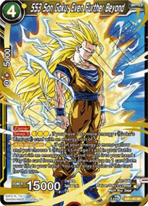 Dragon Ball Super SS3 Son Goku, Even Further Beyond