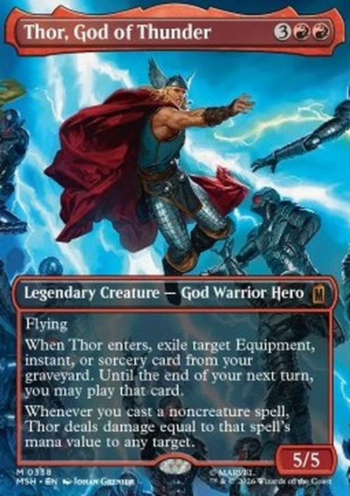 Magic: The Gathering Thor, God of Thunder