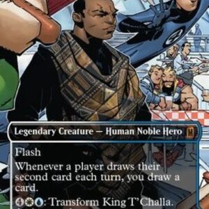 Magic: The Gathering King TChalla // Black Panther, Hope Enduring