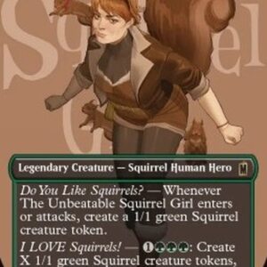 Magic: The Gathering The Unbeatable Squirrel Girl