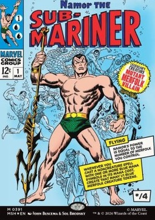 Magic: The Gathering Namor the Sub-Mariner