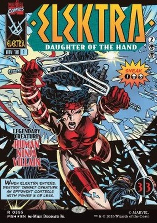 Magic: The Gathering Elektra, Daughter of the Hand
