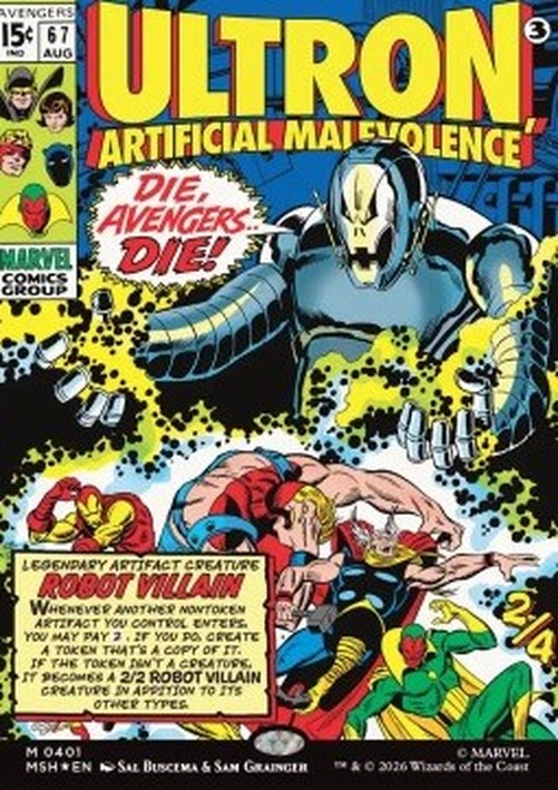 Magic: The Gathering Ultron, Artificial Malevolence