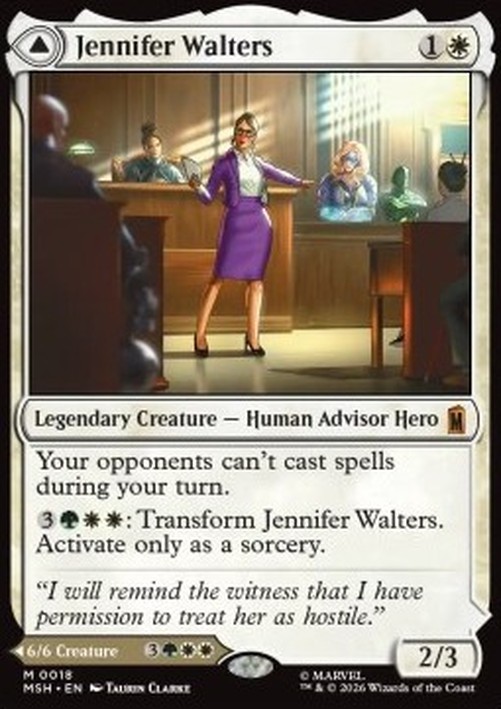 Magic: The Gathering Jennifer Walters // The Sensational She-Hulk