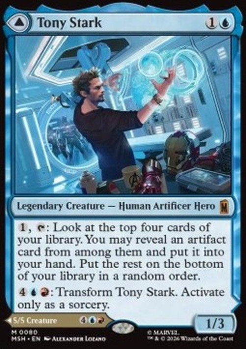 Magic: The Gathering Tony Stark // The Invincible Iron Man