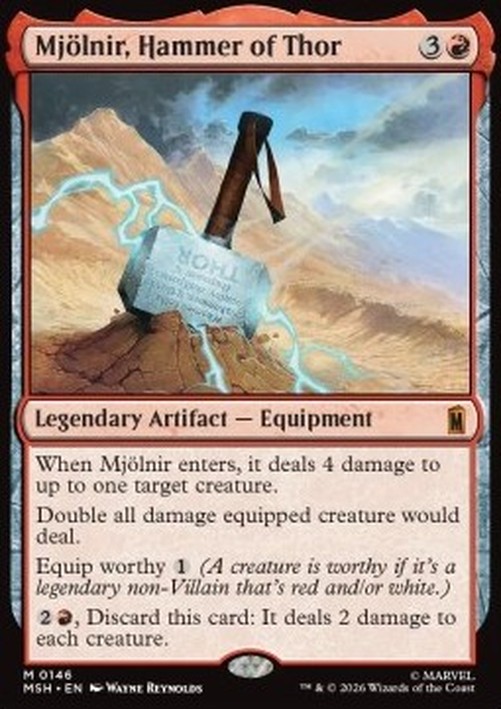 Magic: The Gathering Mjölnir, Hammer of Thor