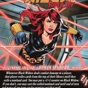 Magic: The Gathering Black Widow, Super Spy