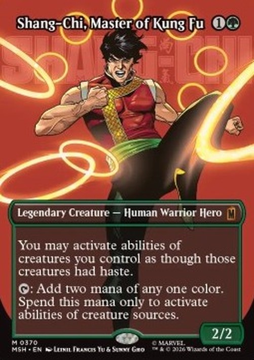 Magic: The Gathering Shang-Chi, Master of Kung Fu