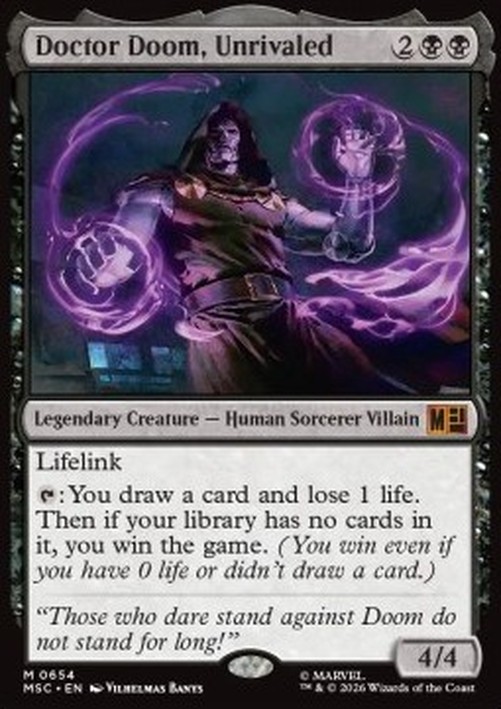 Magic: The Gathering Doctor Doom, Unrivaled
