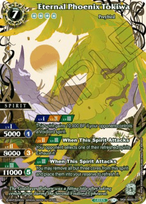 Battle Spirits Saga Eternal Phoenix Tokiwa