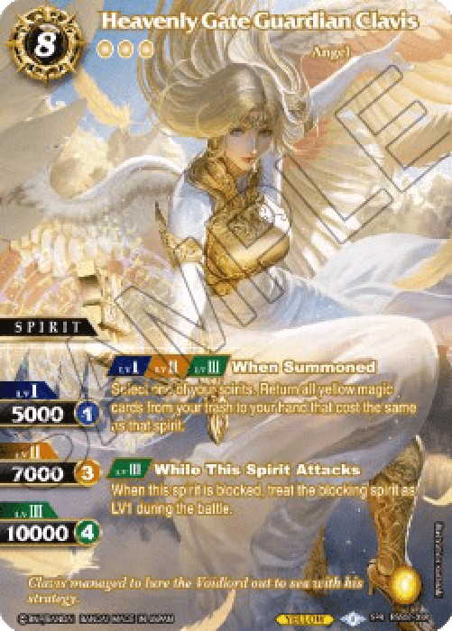 Battle Spirits Saga Heavenly Gate Guardian Clavis