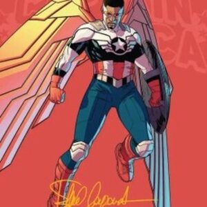 Magic: The Gathering Art Series: Captain America, Wings of Freedom
