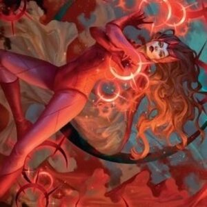 Magic: The Gathering Art Series: Scarlet Witch, Chaotic Avenger