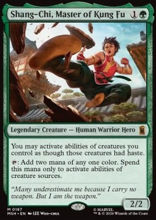 Magic: The Gathering Shang-Chi, Master of Kung Fu