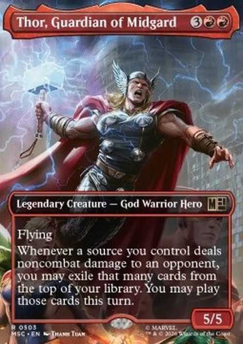 Magic: The Gathering Thor, Guardian of Midgard