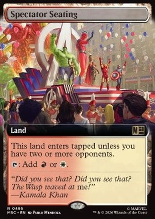 Magic: The Gathering Spectator Seating