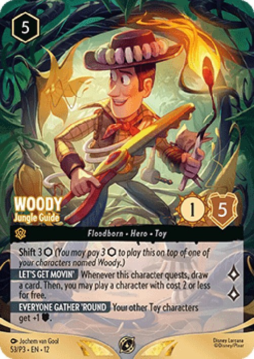 Lorcana Woody - Jungle Guide