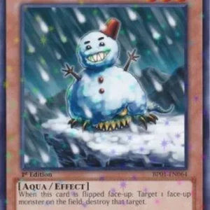 Yu-Gi-Oh! BP01 Snowman Eater (V.2 - Starfoil Rare)