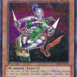 Yu-Gi-Oh! BP02 Ninja Grandmaster Sasuke (V.2 - Mosaic Rare)