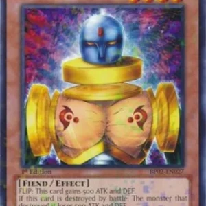 Yu-Gi-Oh! BP02 Slate Warrior (V.1 - Mosaic Rare)