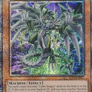 Yu-Gi-Oh! ALIN Cyberdark Wurm (V.2 - Quarter Century Secret Rare)