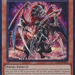 Yu-Gi-Oh! ALIN Regenesis Archfiend (V.1 - Secret Rare)
