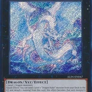 Yu-Gi-Oh! ALIN Chasma, Dragon Ruler of Auroras (V.1 - Secret Rare)