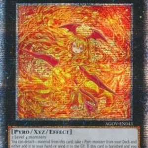 Yu-Gi-Oh! AGOV Infernal Flame Banshee (V.2 - Quarter Century Secret Rare)