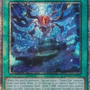 Yu-Gi-Oh! AGOV Divine Temple of the Snake-Eye (V.2 - Quarter Century Secret