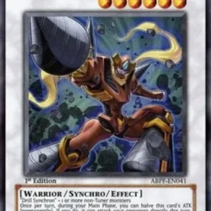 Yu-Gi-Oh! ABPF Drill Warrior (V.1 - Ultra Rare)