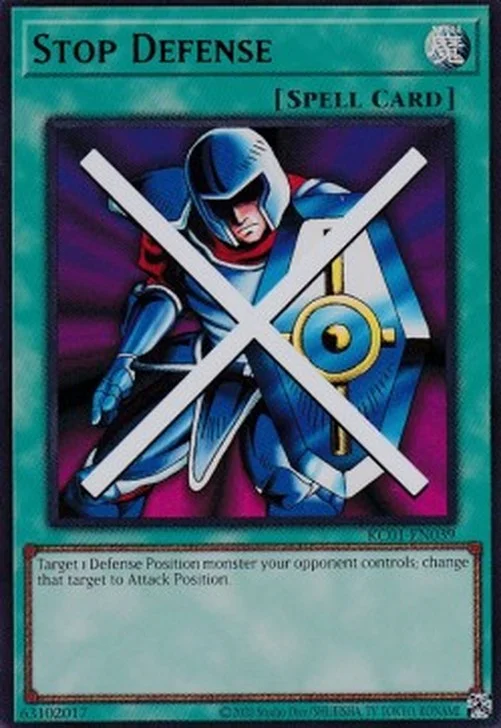 Yu-Gi-Oh! KC01 Stop Defense