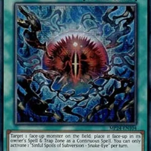 Yu-Gi-Oh! MP24 Sinful Spoils of Subversion - Snake-Eye